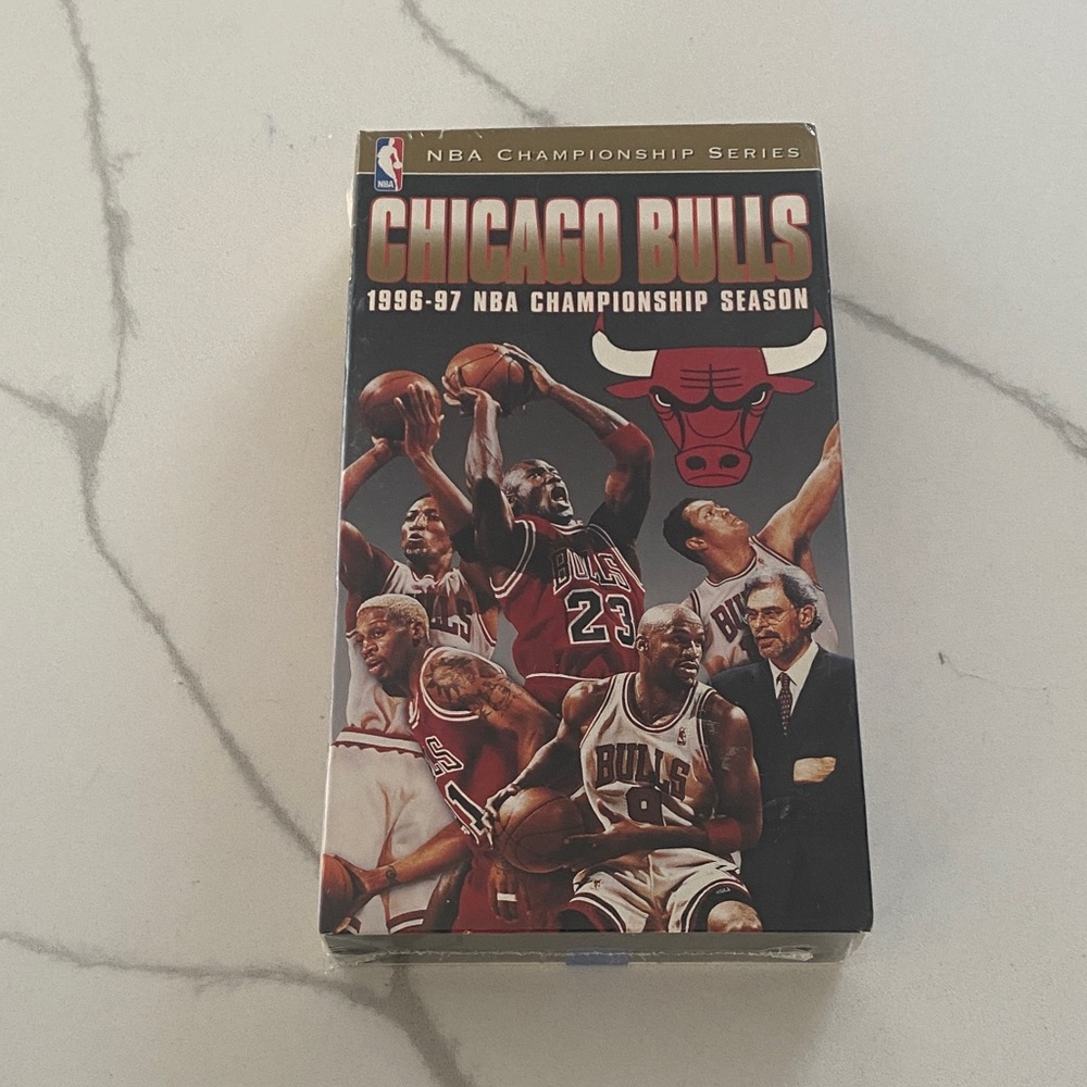 Chicago Bulls NBA Championship Series VHS